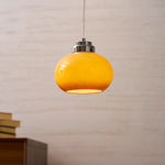 Oval Persimmon Pendant Light