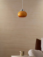 Oval Persimmon Pendant Light