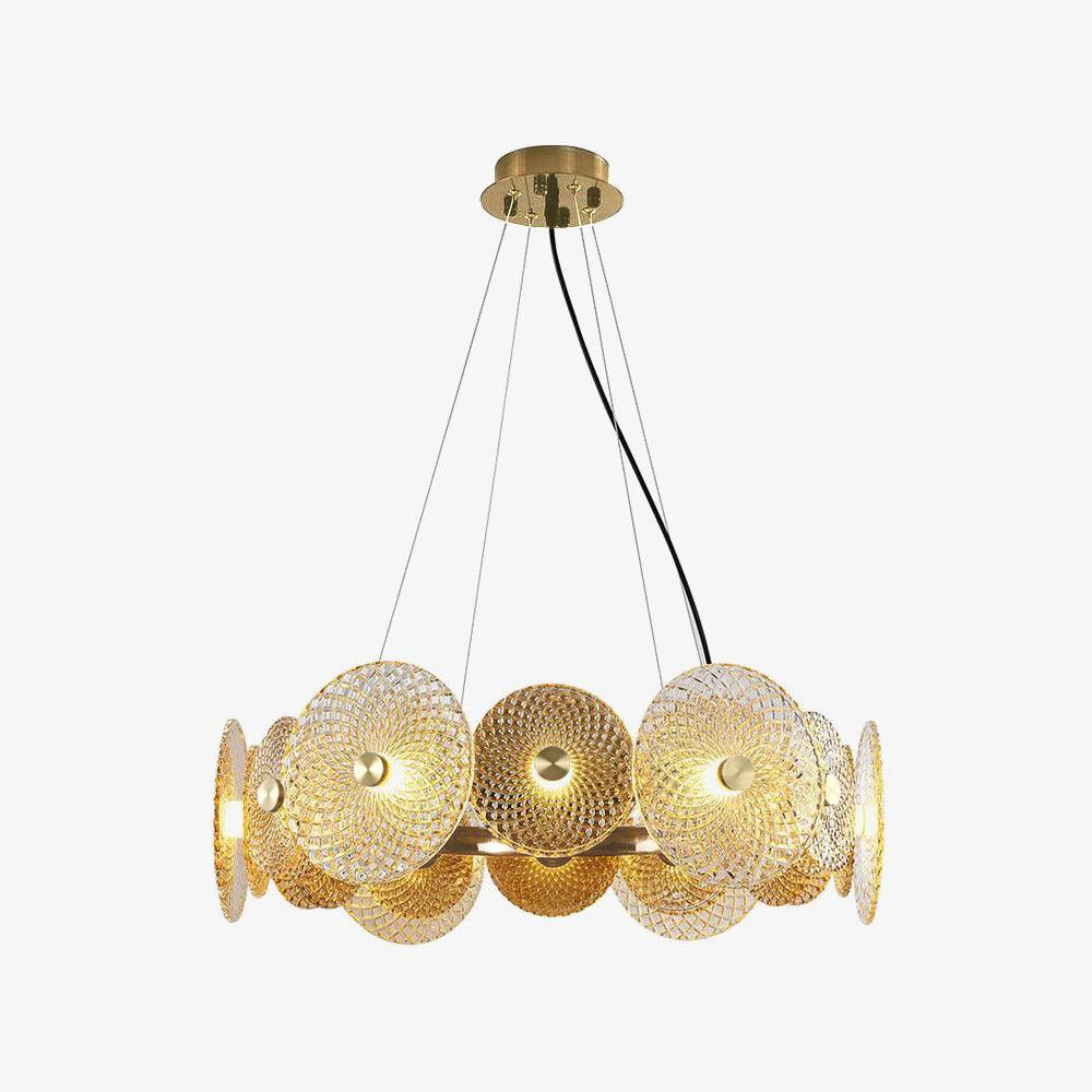 Paige Tiered Drum Chandelier – Modern Metal Frame