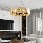 Paige Tiered Drum Chandelier – Modern Metal Frame