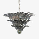 Palm Grove Glass Chandelier