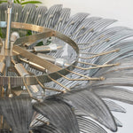 Palm Grove Glass Chandelier