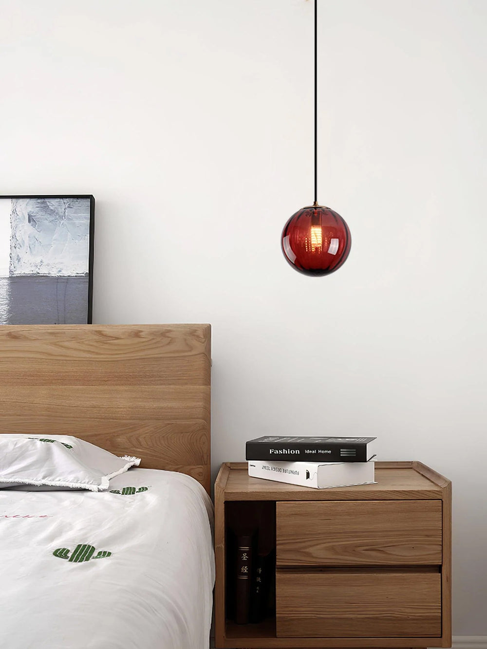 Paola Pendant Light – Mouth-Blown Glass Globe