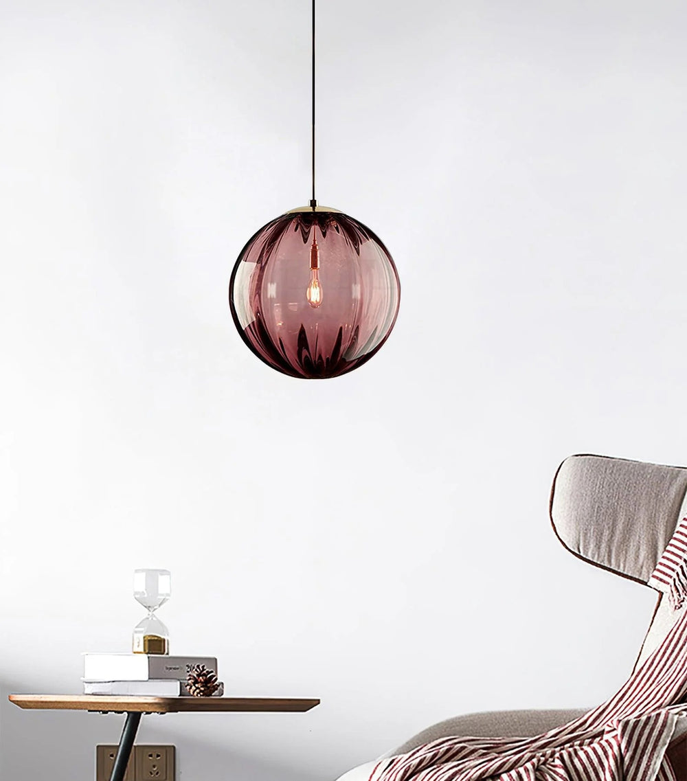 Paola Pendant Light – Mouth-Blown Glass Globe