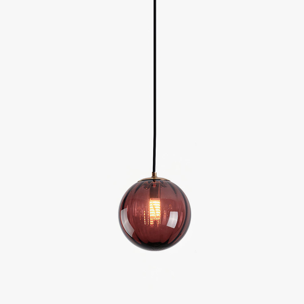 Paola Pendant Light – Mouth-Blown Glass Globe