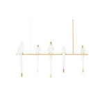 Paper Crane Bird LED Chandelier