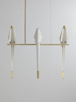 Paper Crane Bird LED Chandelier