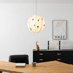 Park Embroidered Textile Pendant Lamp