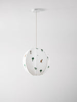 Park Embroidered Textile Pendant Lamp