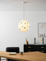 Park Embroidered Textile Pendant Lamp