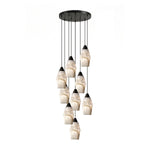 Pavilion Alabaster Cluster Chandelier
