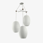 Triple Pear Bubble Pendant Lamp