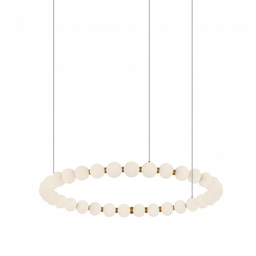 Pearl Necklace Balls Chandelier