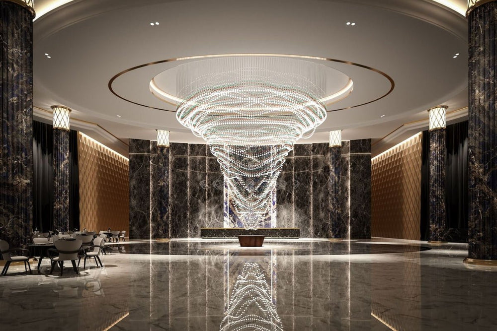 Pearl Curtain Customize Chandelier