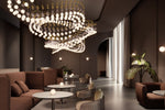 Pearl Curtain Customize Chandelier