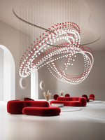 Pearl Curtain Customize Chandelier