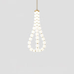 Acrylic Pearl Necklace Chandelier