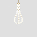 Acrylic Pearl Necklace Chandelier