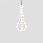 Acrylic Pearl Necklace Chandelier