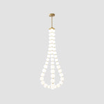 Acrylic Pearl Necklace Chandelier