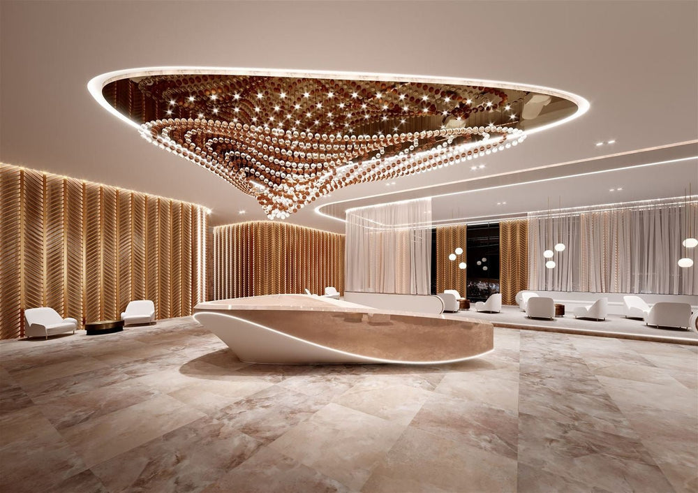 Pearl Wave Chandelier