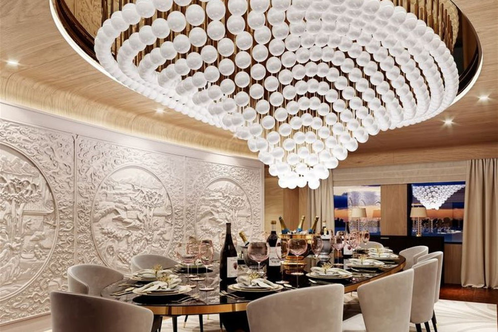 Pearl Wave Chandelier