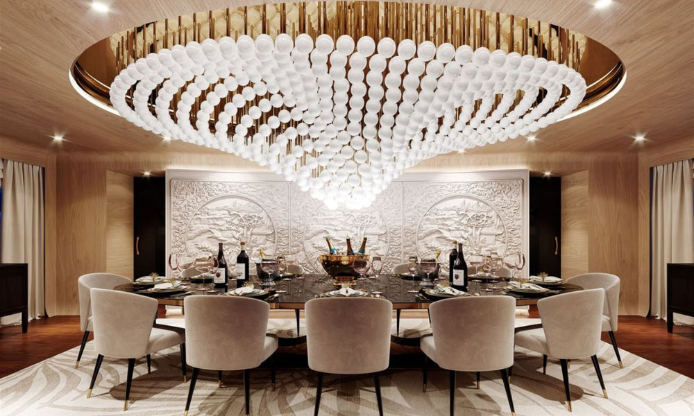 Pearl Wave Chandelier