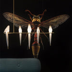 Paper Crane Bird LED Chandelier