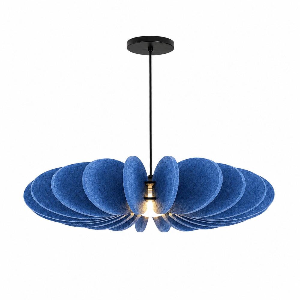 Petal Disc Acoustic Felt Pendant Lamp