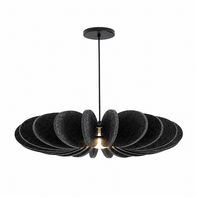 Petal Disc Acoustic Felt Pendant Lamp