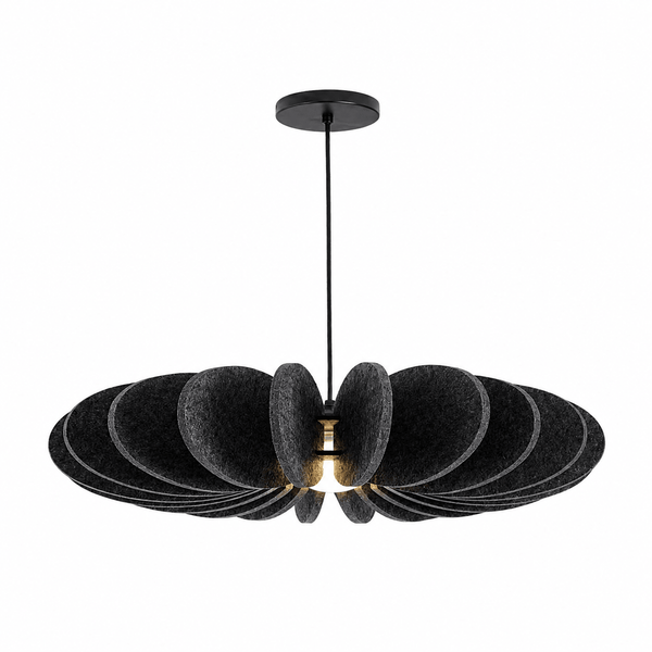 Petal Disc Acoustic Felt Pendant Lamp