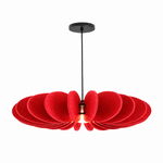 Petal Disc Acoustic Felt Pendant Lamp