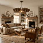 Petal Disc Acoustic Felt Pendant Lamp
