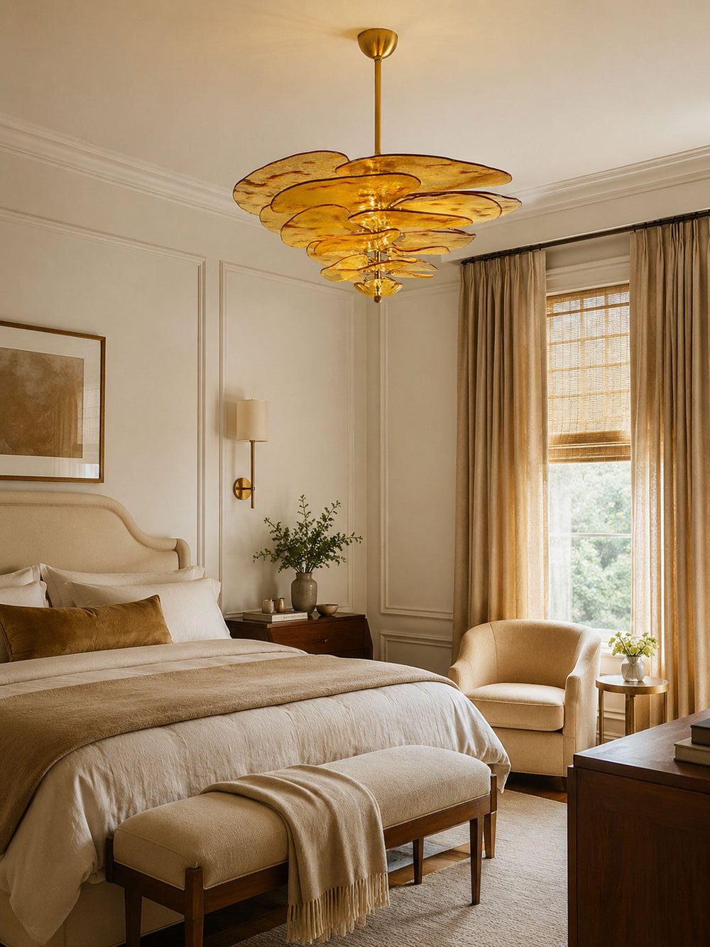 Petals Glass Chandelier