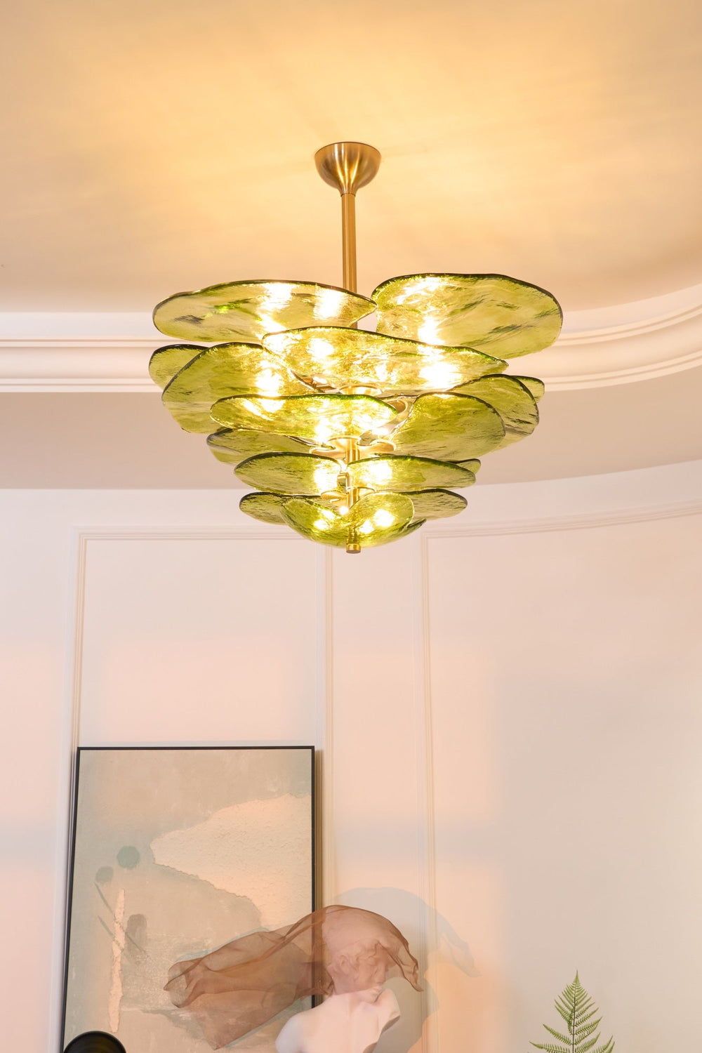 Petals Glass Chandelier