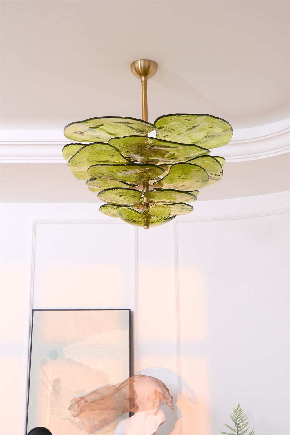 Petals Glass Chandelier