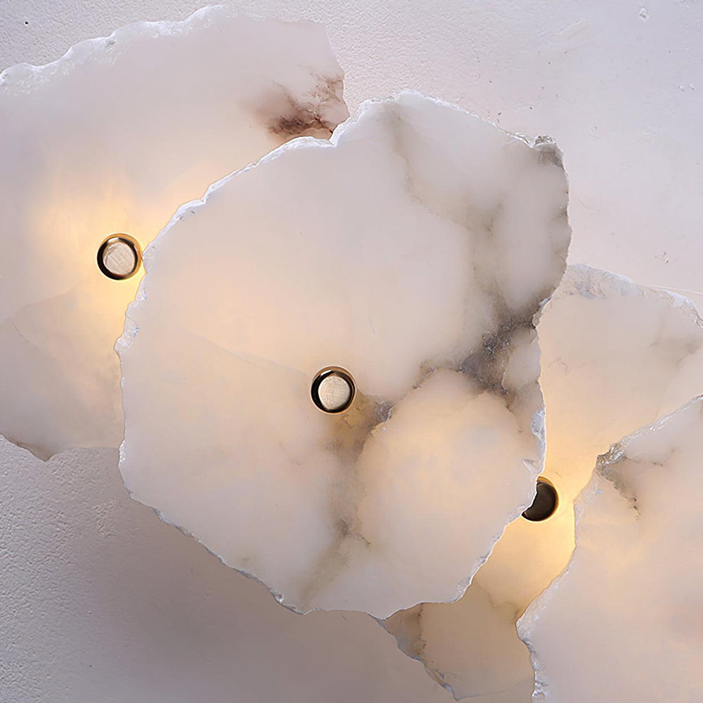 Petra Alabaster Plug-in Wall Lamp