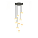 Pillow Alabaster Cluster Chandelier