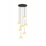 Pillow Alabaster Cluster Chandelier
