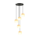 Pillow Alabaster Cluster Chandelier