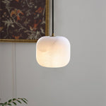 Pillow Alabaster Cluster Chandelier