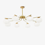 Plastic Cotton Balls Chandelier