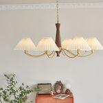 Pleated Chandelier