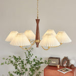 Pleated Chandelier