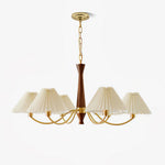 Pleated Chandelier