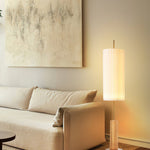 Pleated Cylinder Floor Lamp
