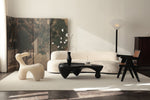 Pleated Fan Floor Lamp