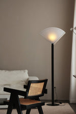 Pleated Fan Floor Lamp