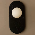 Plinto Marble Wall Sconce