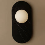 Plinto Marble Wall Sconce